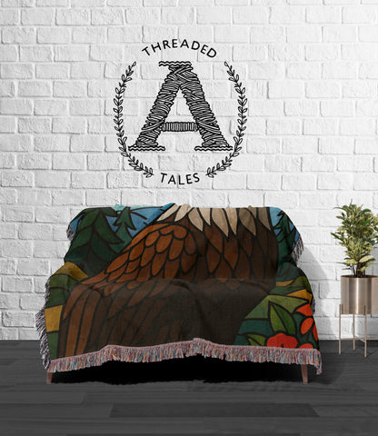 Colorful Artistic Nature Woven Blanket Throw product