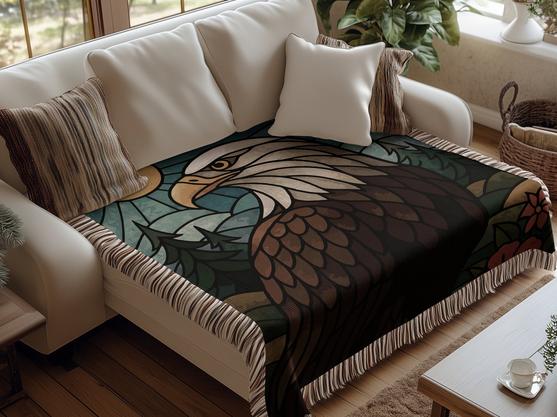 Majestic Eagle Design Blanket Cozy Home Decor product type